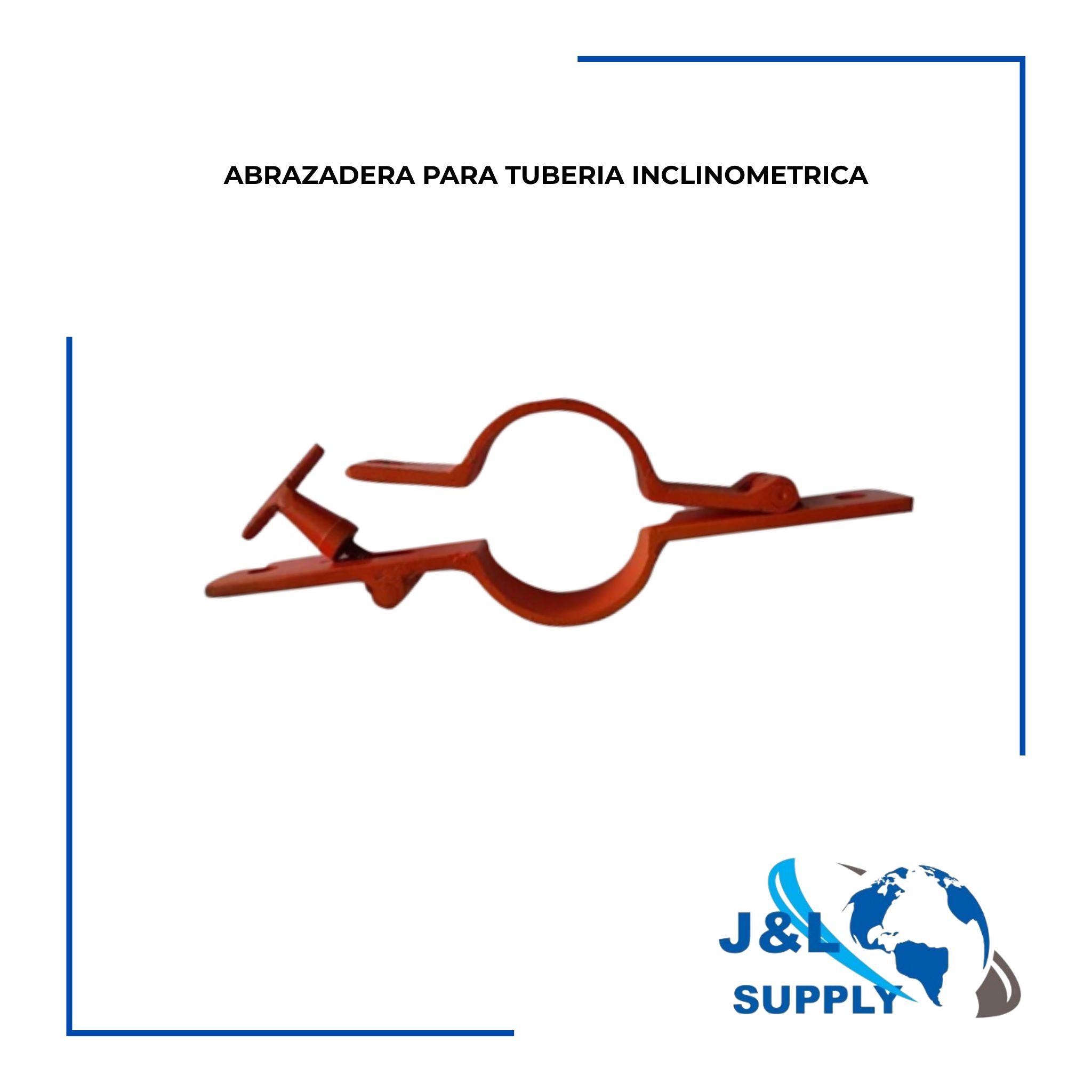 ABRAZADERA PARA TUBERIA INCLINOMETRICA