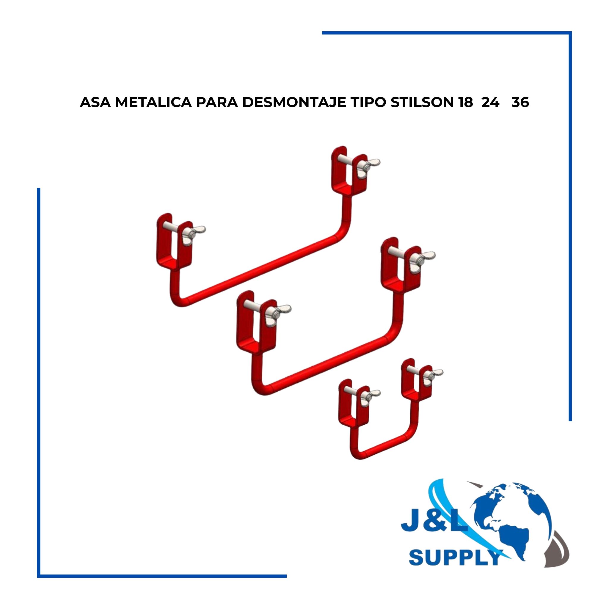 ASA METALICA PARA DESMONTAJE TIPO STILSON 18 24 36