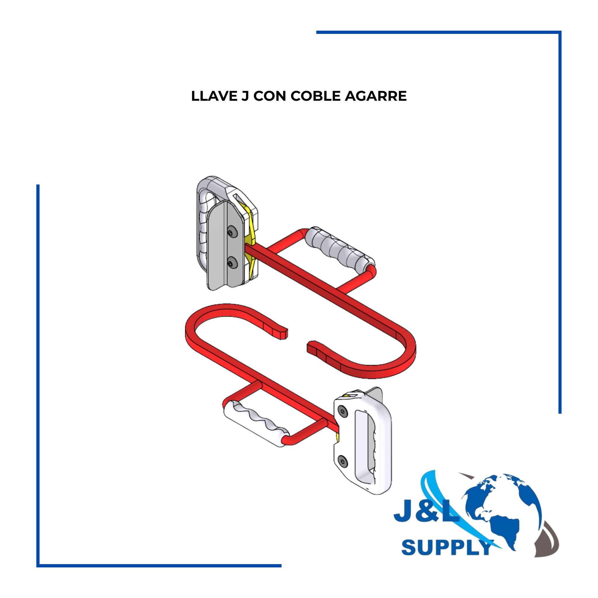 LLAVE J CON COBLE AGARRE
